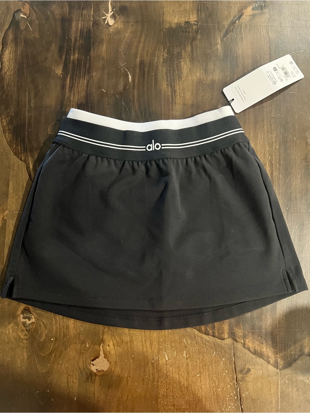 ALO Yoga Black Mini Skirt